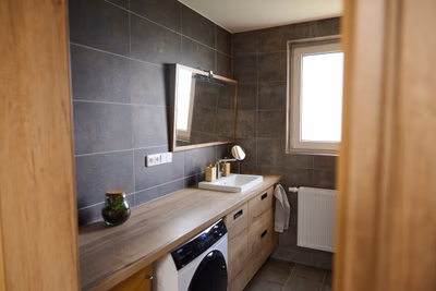 Moderní koupelnový nábytek - ukázka naší práce Modern bathroom vanity