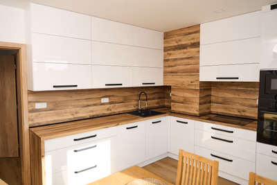 Moderní retro kuchyně na míru - ukázka naší práce Modern retro kitchen design